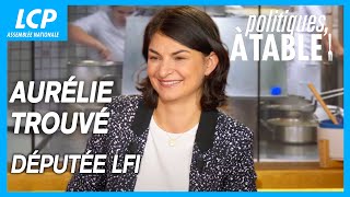 Aurélie Trouvé députée LFI de SeineSaintDenis  Politiques à table [upl. by Anivle]