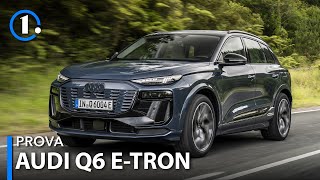 AUDI Q6 etron fatta con PORSCHE perché si GUIDA MEGLIO [upl. by Eadmund]