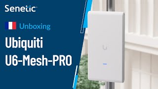 Ubiquiti U6MeshPRO Unboxing  Senetic  UniFi [upl. by Adim]