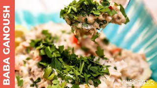 My Simple Baba Ganoush Recipe  Chef Tariq [upl. by Orodoet]