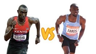 David Rudisha 🇰🇪 VS Nijel Amos 🇧🇼 [upl. by Ymia550]