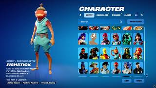 Fortnite Locker Tour 51 skins [upl. by Rimma587]