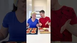 Easy Mini Pizzas Recipe by Alex amp Ksyu [upl. by Forster]