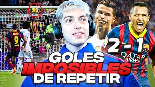 GOLES MUY DIFICILES DE REPETIR EN EL FUTBOL MUNDIAL 20002023 [upl. by Eeladnerb]