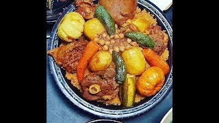 أحسن طريقة جربتها للكسكسي بالعلوش Tunisian couscous with lamb easy [upl. by Pember]