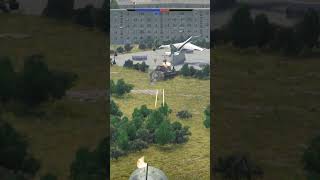 LA5 LOW strafing warthunder ww2 planes gaming [upl. by Aziul]