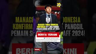 STY juga panggil pemain senior untuk AFF 2024ronaldo footballtrendingberitabola timnasindonesia [upl. by Acirretahs]