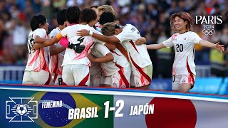 Highlights amp Goles Brasil vs Japón 12  Juegos Olímpicos París 2024  Telemundo Deportes [upl. by Giamo]