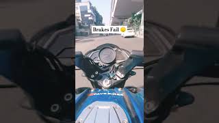 Brakes nhi lag rhe hai 😞 automobile travel vlog snow adventure bike motovlog favebiker ns [upl. by Arrotal]