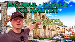 Yurt dışına elektrikli araçla gidlir mi  İstanbulYunanistan Yol Maliyeti [upl. by Rosemary]