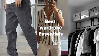 Top 5 Essentials you must have in your wardrobe part 1 mensstyleguide fashion youtube [upl. by Trebron592]