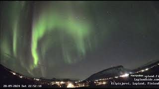 012 20240928 Northern Light Live Kilpisjärvi Finland [upl. by Merissa226]