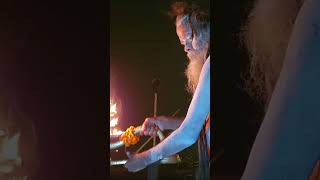 शिव अघोर मंत्र Aghor Aarti of Kaal Bhairav at Varanasi aghori shorts [upl. by Vasos]