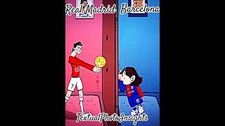 End of an Era Ronaldo and Messi’s Departure from Real Madrid amp Barcelona shorts goat [upl. by Nuhsyar828]