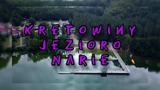 Kretowiny z lotu ptaka nad jeziorem Narie niedaleko Morąga [upl. by Deirdra]