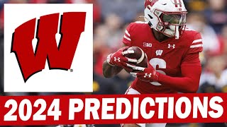 Wisconsin Badgers 2024 Season Predictions [upl. by Aurie37]