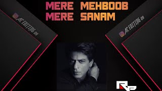 Mere Mehboob Mere Sanam Song Remix By Dj Ravi Remix Sharukh Khan Sonali Bendre [upl. by Ecinereb40]