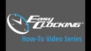 Easy Clocking Time amp Attendance Software How To Video Series Initial Startup [upl. by Iramo]