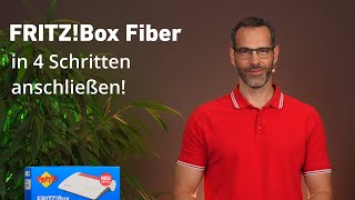 So schnell schließt du eine FRITZBox Fiber an [upl. by Anertak]