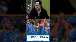 India Won By 11 Runs🥳 india indvssa t20cricket tilakvarma abhisheksharma abcricinfo cricket [upl. by Lennon715]