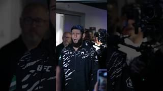 Khamzat Chimaev was hyped up before his fight with Robert Whittaker [upl. by Trudnak36]