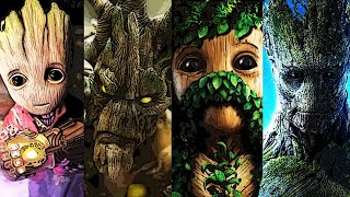 EVOLUTION of Groot in Movies TV shows and Cartoons 2010  2022 I am Groot [upl. by Alemrac351]