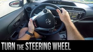 How to Turn the Steering Wheel [upl. by Aehtrod]