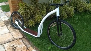 Bicicleta patineteKickbike [upl. by Brookes]