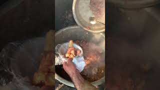 Gigantic 200Kg Juicy And Tender Meat Pot  Famous Peshawri Laal Chafoor Rosh  Original Meat Flavour [upl. by Annahtur]