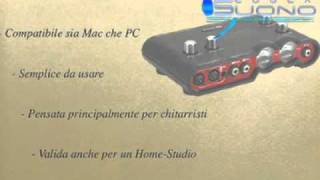 Line6 Toneport Ux2  interfaccia audio per chitarristi e bassisti [upl. by Magdaia]