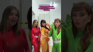 EMILY PALLINI YASMIN BARBIERI E ALESSIA LANZA ECCO IL LORO COSTUME DI HALLOWEEN tiktok perte [upl. by Mathilde]