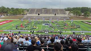 Tomball Memorial HS RBB Marching band  UIL Area competition 11224 Feast for the Eyes [upl. by Adihsar]