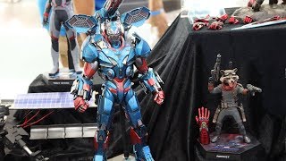 Hot Toys War Machine MK6 Avengers Endgame Full Unboxing and Review [upl. by Hoshi158]