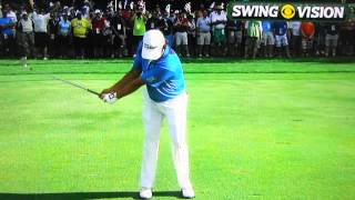 Jason Dufner  134 Yard PW Ultra Slow Motion Aug 11 2013 [upl. by Charlton]