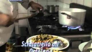 Scialatielli allOrtolana ricetta esclusiva del ristorante IL TRIONFO a Casola di Napoli [upl. by Rasia]