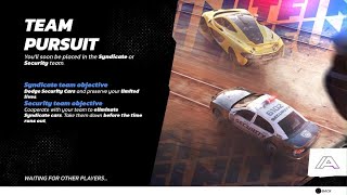 Asphalt Legends Unite PS5 8 thrilling Security car chases in Team Puruit Coop MP [upl. by Cummine]