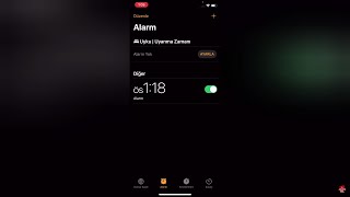 iPhone Alarm Kurma Ve Ses Değiştirme Nasıl Yapılır [upl. by Omrelliug778]