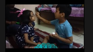 Namy ne kska makeup kiafunnyvideos viralvideo trendingvideo trending funny shortvideo makeup [upl. by Alil]