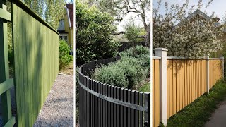 Privacy fence designs for backyard entertaining  privacy fence ideas on a budget  fence front yard [upl. by Bopp]