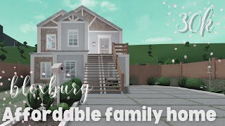 30k Bloxburg House 2 Story Exterior [upl. by Hashum160]