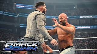 Tommaso Ciampa causes DQ in Motor City Machine Guns title match SmackDown Nov 15 2024 [upl. by Sonny]