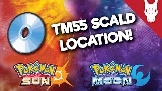 Where to Find TM 55 Scald in Pokemon Sun and Moon [upl. by Talbott538]