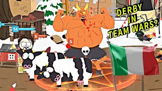 Italian Derby in Team Wars  South Park Phone Destroyer [upl. by Greer]