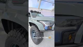 A hellcat powered Tacoma 🤪 or is it a Tundra 🤔 sema semashow sema2024 trdpro offroad [upl. by Naujal]