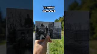 Then and Now Photo Tarnów history thenandnow ww2 [upl. by Euqinemod318]