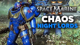 SPACE MARINE 2  CHAOS NIGHT LORDS Jump Assault Class [upl. by Almeta]