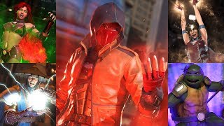 injustice 2 legendary edition  All Super moves  Outros  including all DLC and skins [upl. by Aridaj]