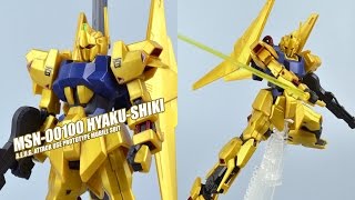 【评头论足】BANDAI 万代 HGUC 新生百式MSN00100 HYAKUSHIKI GUNDAM gunpla REVIEW [upl. by Aretse]