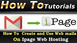 انشاء وإدارة ايميلات الموقع علي Create and manage Web mails on Ipage [upl. by Sylvan]