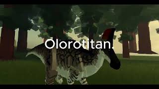 Olorotitan and Deinosuchus showcase prehistoric beasts beta shout out to allo [upl. by Nefen360]